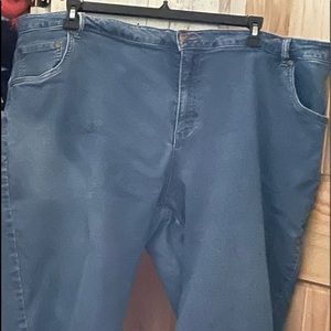 Woman Within Jean capris in very good condition.